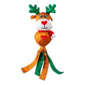 Kong Hldy Wubba Astd Dog Toy