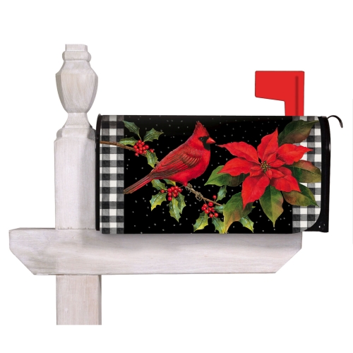 Mailbox Cvr Card Holly