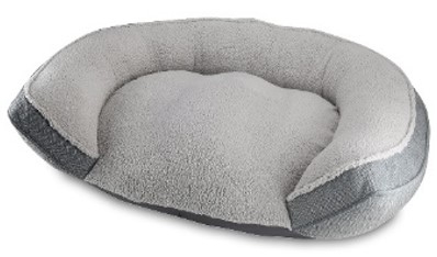 Pet Bed Arlee Step-in Ortho Charcoal 50"