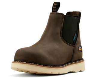 Ariat Womens Wedge Chelsesa Waterproof Work Boot