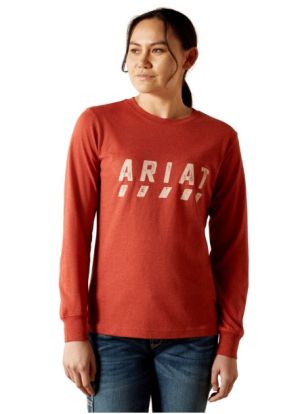 Ariat Womens Cotton Strong Long Sleeve Tshirt