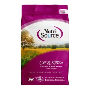Nutrisource Chicken Rice Cat Kitten 12lb