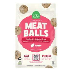 Open Farm Meatballs Turkey & Salmon 14oz