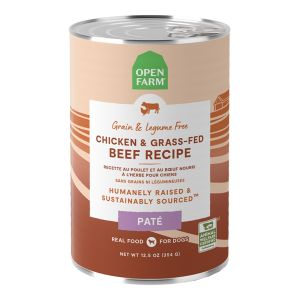 Open Farm Grain & Legume Free Chicken & Beef 12.5oz