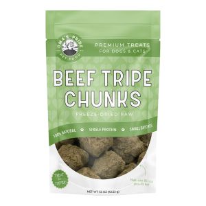 Omas Pride Freeze Dried Beef Tripe Chunks 1.5Oz