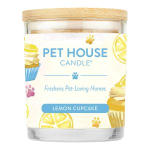 Candle Pet House Lemon Cupcake