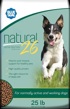 25Lb Blue Seal Dog Natural 26