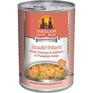 14oz Weruva Jammin Salmon with Chicken & Salmon in Pumpkin Soup