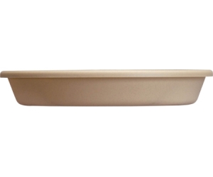 Saucer 12" Plstc Sand