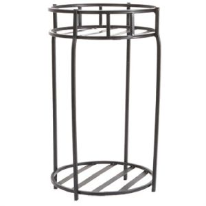 2pk Plant Stand Black