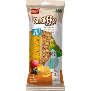 Vitapet Smackers 3in1 Parakeet Stick Treat