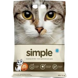 Simple Clumping Litter 40lb