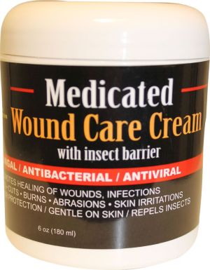 Medicated Wound Care Cream 6Oz