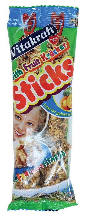 Vitakraft Guinea Pig Fruit Sticks 4Oz
