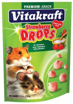 Vitakraft Drops Strawberry 5.3Oz
