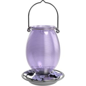 Lilac Hummingbird Feeder