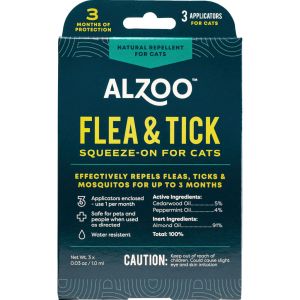 Alzoo Cat Flea/tick Squeeze On