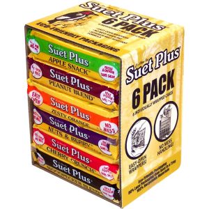 Suet Plus 6 Pack Variety