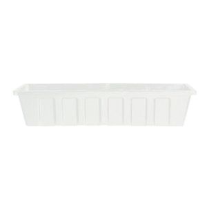 Flower Box 36 Wh Poly