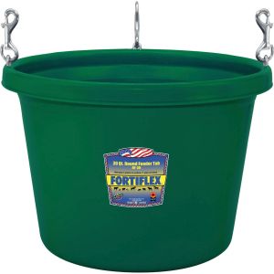 30QT GREEN FEEDER W/Snaps