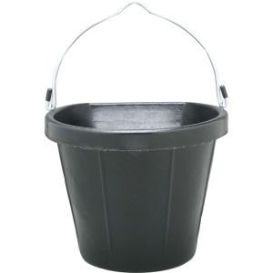 Bucket Rubber Flatback 18Qt