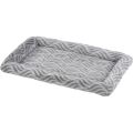 Qt Dlx Wave Pet Bed Gray 30"