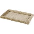 Qt Dlx Wave Pet Bed Tan 36"