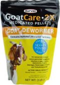 Durvet  Goat Care 2X Medicated Pellets Goat Dewormer 3Lb