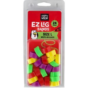 Leg Bands Write-On Large 24Pk