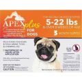 Apex Plus 5-22 Lb-3 Pk Dog