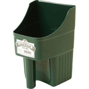 Feed Scoop 3Qt Green Plastic