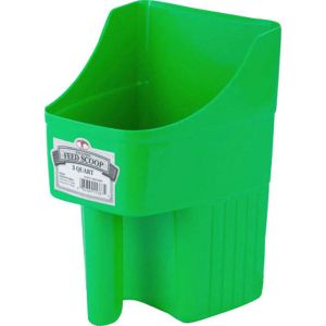 Feed Scoop 3Qt Lime Plastic