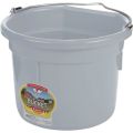 Bucket Fltbk 8qt Gray