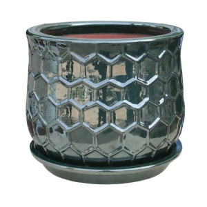 Royden Pot Hcomb 11" Green