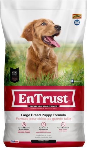 Entrust Puppy Large Breed Chicken & Barley 33Lb