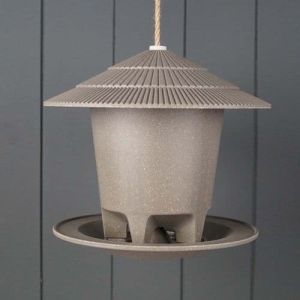 Deluxe Round Bird Feeder Straw