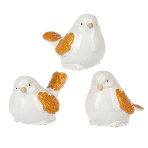 Hrvst Scrl Wng Bird 3pcpk Crm