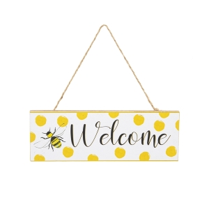 Prnt Welcome Bee Wldcr Mdf