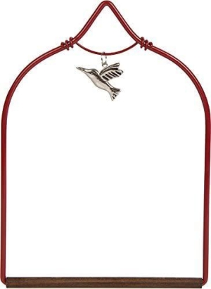 Hummimgbird Swing Red Charm