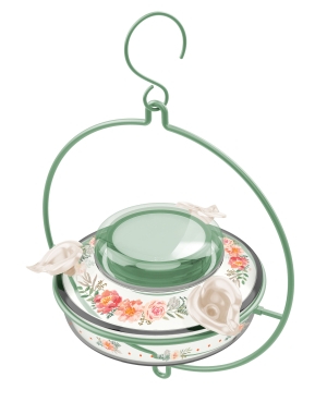 Hummimgbird Feeder Top Fill Green 13oz