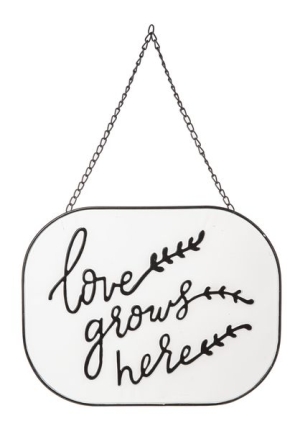 Wall Decor Love Grows Here