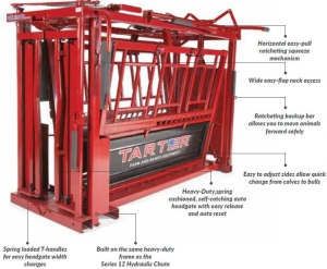 Chute W/auto M9  Headgate