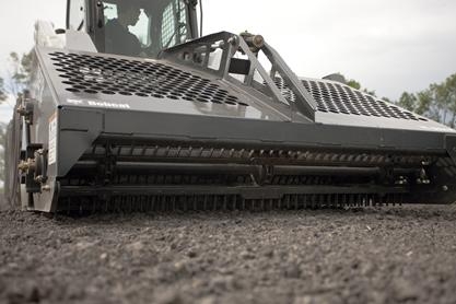 RENT ME: Skid Steer Rock Rake