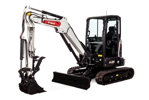 Rent Me: Bobcat Excavator E35 #11 W/ Thumb