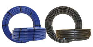 1x500 Cts Blue 250# Poly Pipe