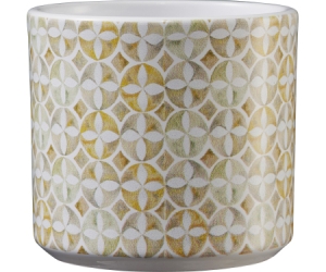 Pot Livorno 3.15" Mosaic Ambr
