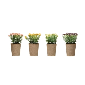 6 1/2 Polyster Green Plant