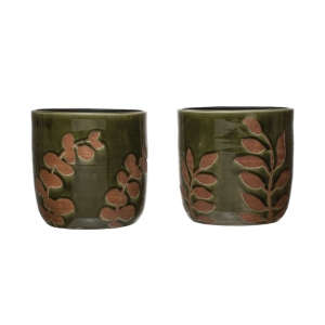 TC Planter Green 6" Astd