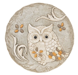 Owl Fall GDN Stone Rnd