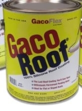 Gray 1gal Gaco Roof Silicone
